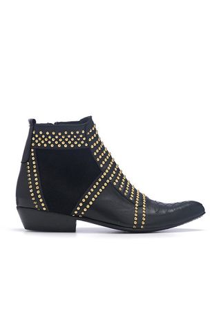 Anine Bing + Charlie Boots With Gold Studs