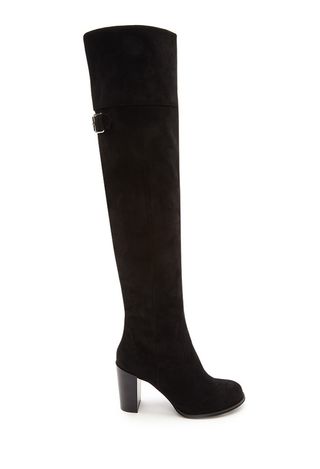 Forever 21 + Over-the-Knee Faux Suede Boots