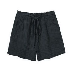 Raquel Allegra + Raquel Allegra Cotton Gauze Shorts