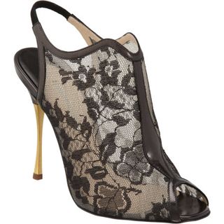 Nicholas Kirkwood + Lace Glove Sandals