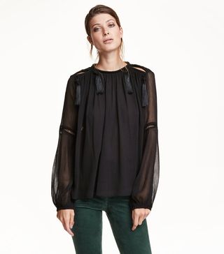 H&M + Chiffon Blouse