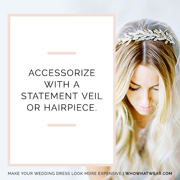 7 Hacks to Make Your Wedding Dress Look More Expensive Who What Wear