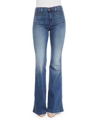 J Brand Jeans + J Brand Jeans High-Rise Flare Jeans, Ashbury