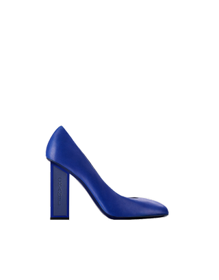 Chanel + Lambskin Pumps with Cubic 100mm Heel