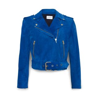 Club Monaco + Ela Suede Moto Jacket