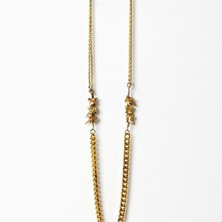 Bones and Feathers Collective + Bones and Feathers Collective Snake+Chain Necklace