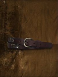 Denim & Supply Ralph Lauren + Denim & Supply Ralph Lauren Leather Hinged Concho Belt