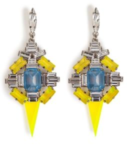 Erickson Beamon + Erickson Beamon Gold Plated Nexus Earrings