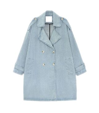 Choies + Denim Oversize Trench