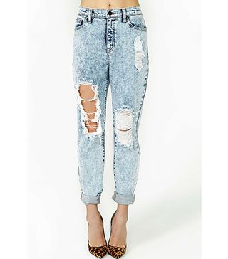 Nasty Gal + Acid Test Boyfriend Jeans