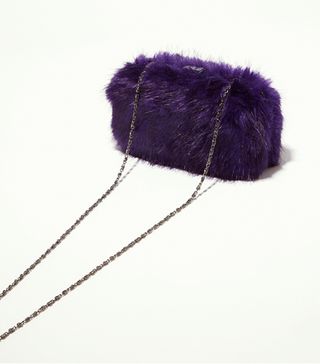 Topshop + Fur Box Bag