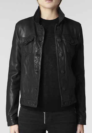 AllSaints + Belmont Leather Jacket