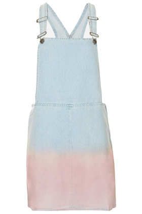 Topshop + Moto Dip Dye Pini Dress