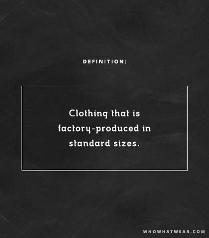 Fashion Terms Decoded | Who What Wear
