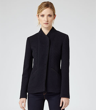 Reiss + Virgo Quilted Jersey Jacket