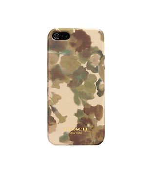 Coach + iPhone 5 Case in Camo Floral Print
