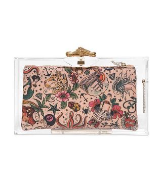 Charlotte Olympia + Beware Pandora Perspex Clutch