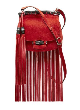 Gucci + Nouveau Fringe Shoulder Bag