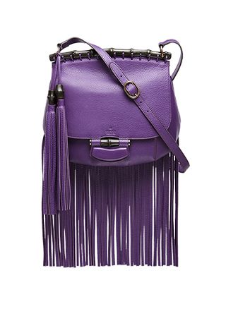 Gucci + Nouveau Fringe Shoulder Bag