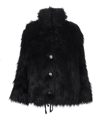 Mariella Burani + Vintage Faux-Fur Jacket