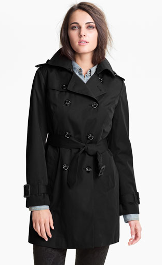 London Fog + Heritage Trench Coat with Detachable Liner