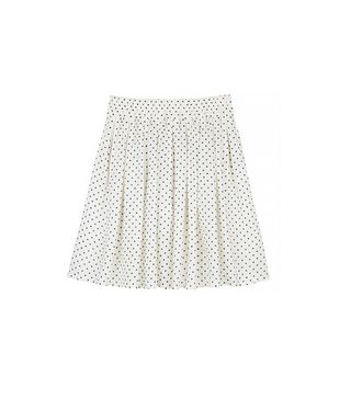 Delia’s + Pin Dot Challis Skater Skirt