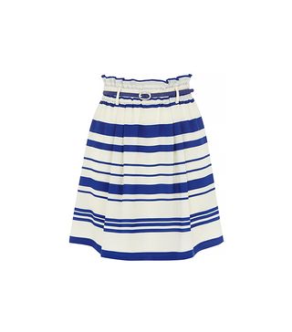 Oasis + Stripe Paperbag Skirt
