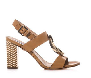Diane Von Furstenberg + Padme Sutra Chain Sandals