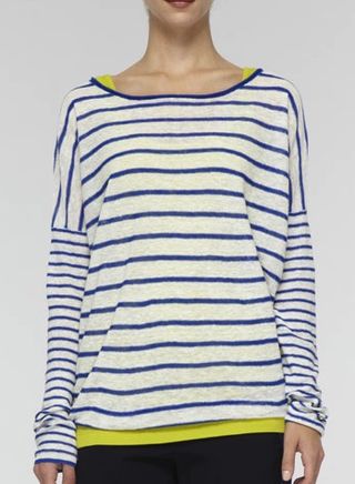 Vince + Vince Mixed Stripe Sweater