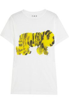 Marni + Printed Cotton-Jersey T-Shirt