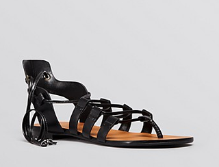 Enzo Angiolini + Flat Myani Gladiator Sandals