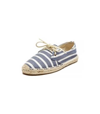Soludos + Classic Stripe Lace Up Shoes