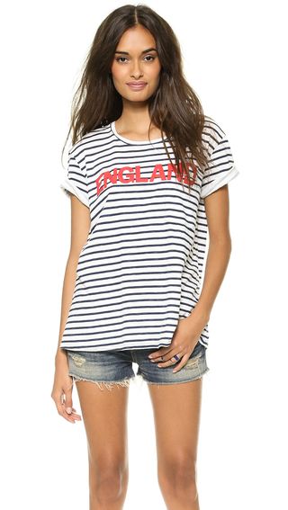 TEXTILE Elizabeth and James + Striped Bowery Tee