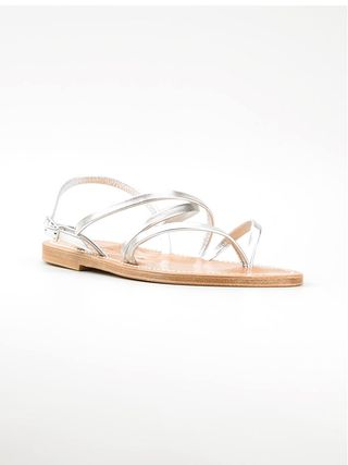 K. Jacques + Strappy Flat Sandals