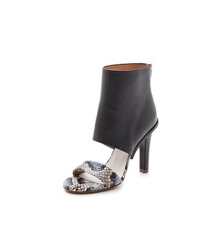 Maison Martin Margiela + Cutout Python Booties