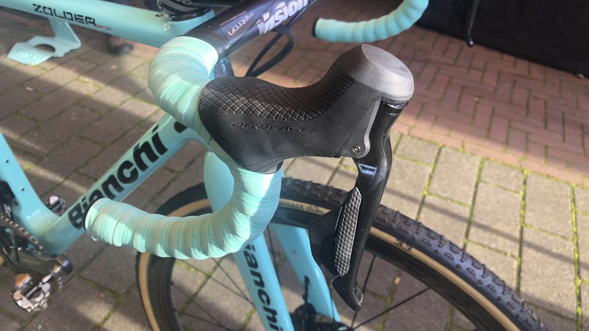Wout Van Aert's Bianchi Zolder Pro