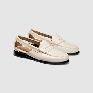 G.H. BASS, Whitney Summer Weejuns Loafers in White