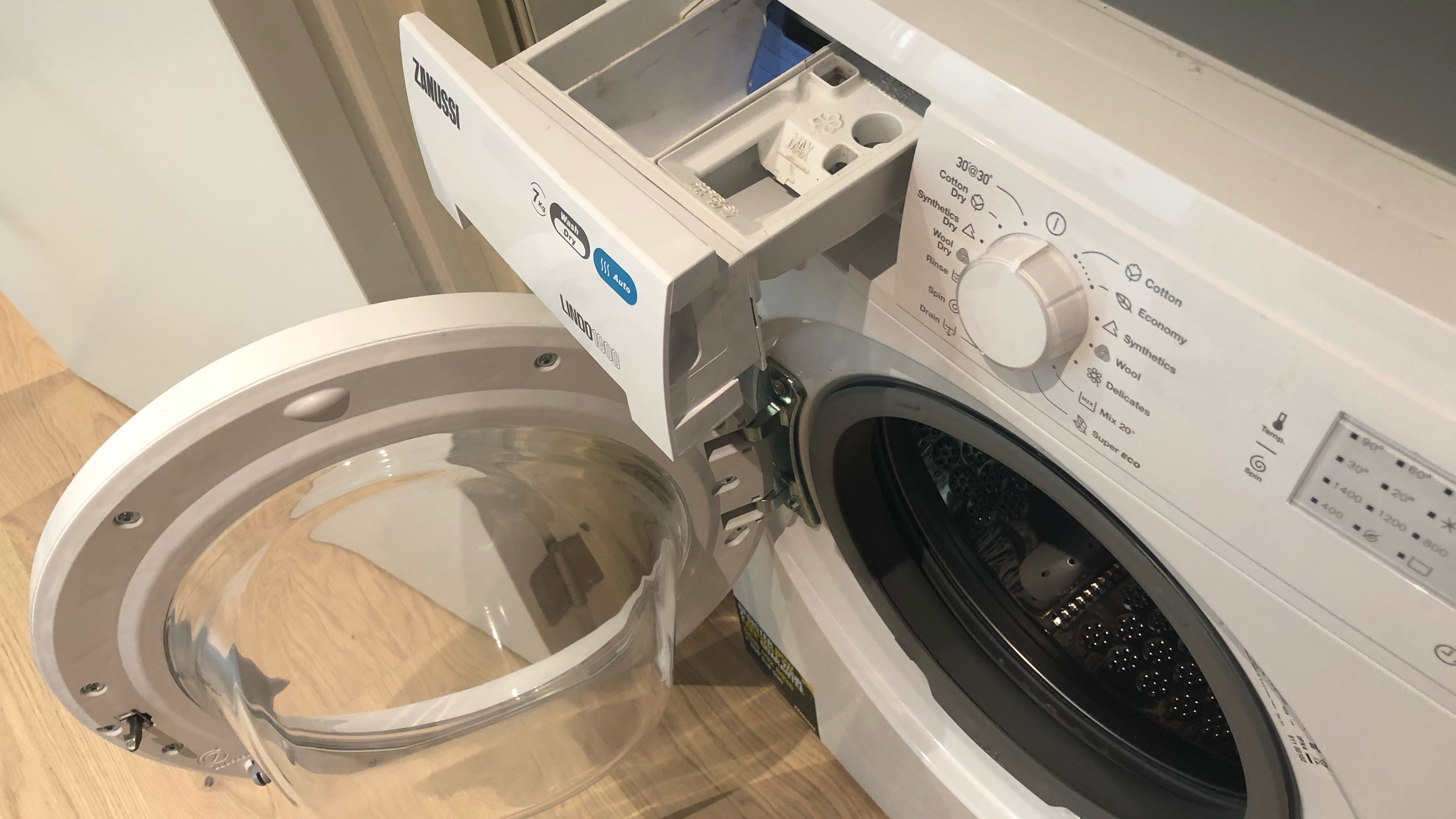 Чистая стиральная машина