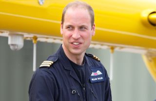 Prince William, Duke of Cambridge attends the opening of the East Anglian Air Ambulance base in Cambridge