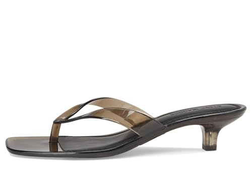 Steve Madden Women's Tracie Heeled Sandal, Smoke, 7