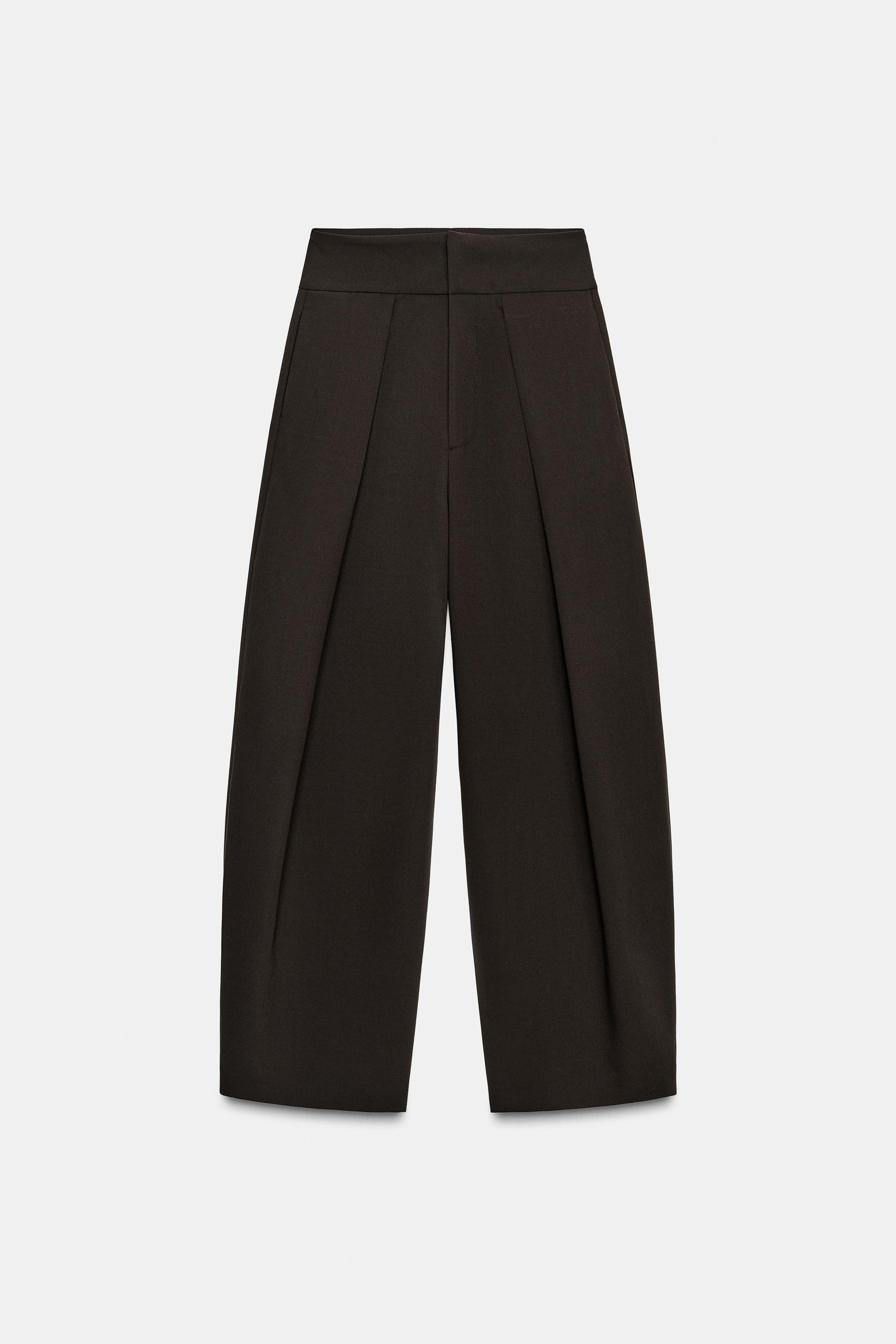 Pleated Balloon Pants