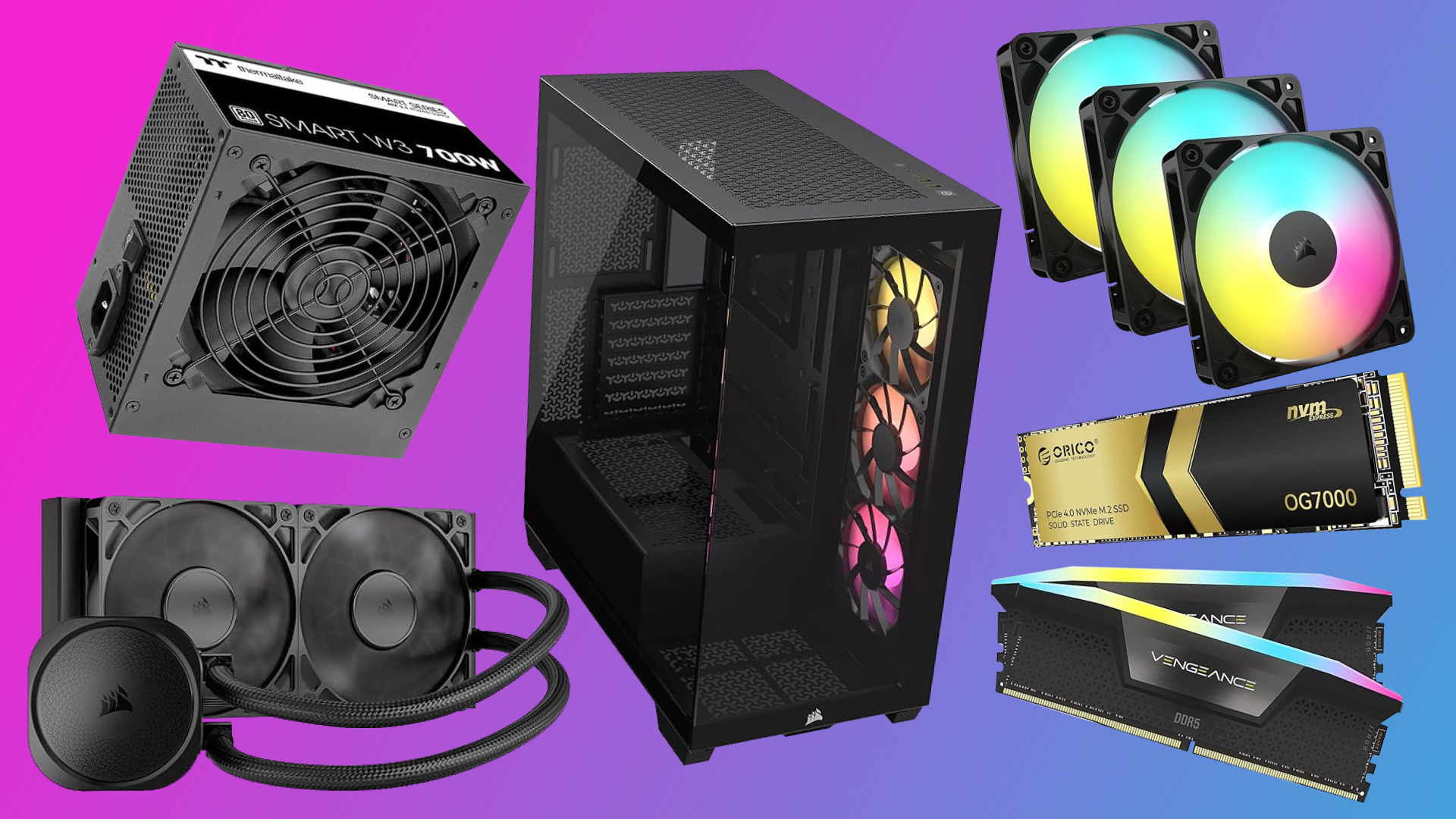 Components for a PC build