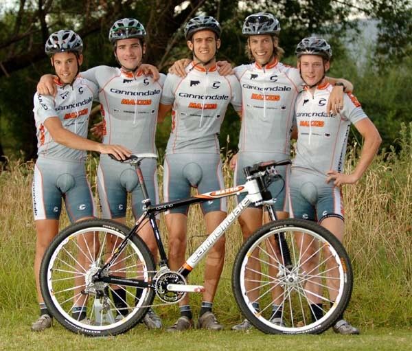 The Cannondale-Maxxis-SRAM lads: