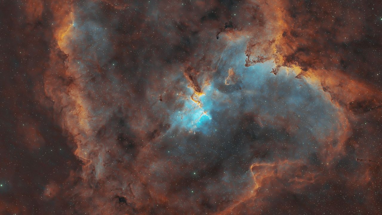 The Heart Nebula (IC 1805), as imaged by the Vaonis Atlas.
