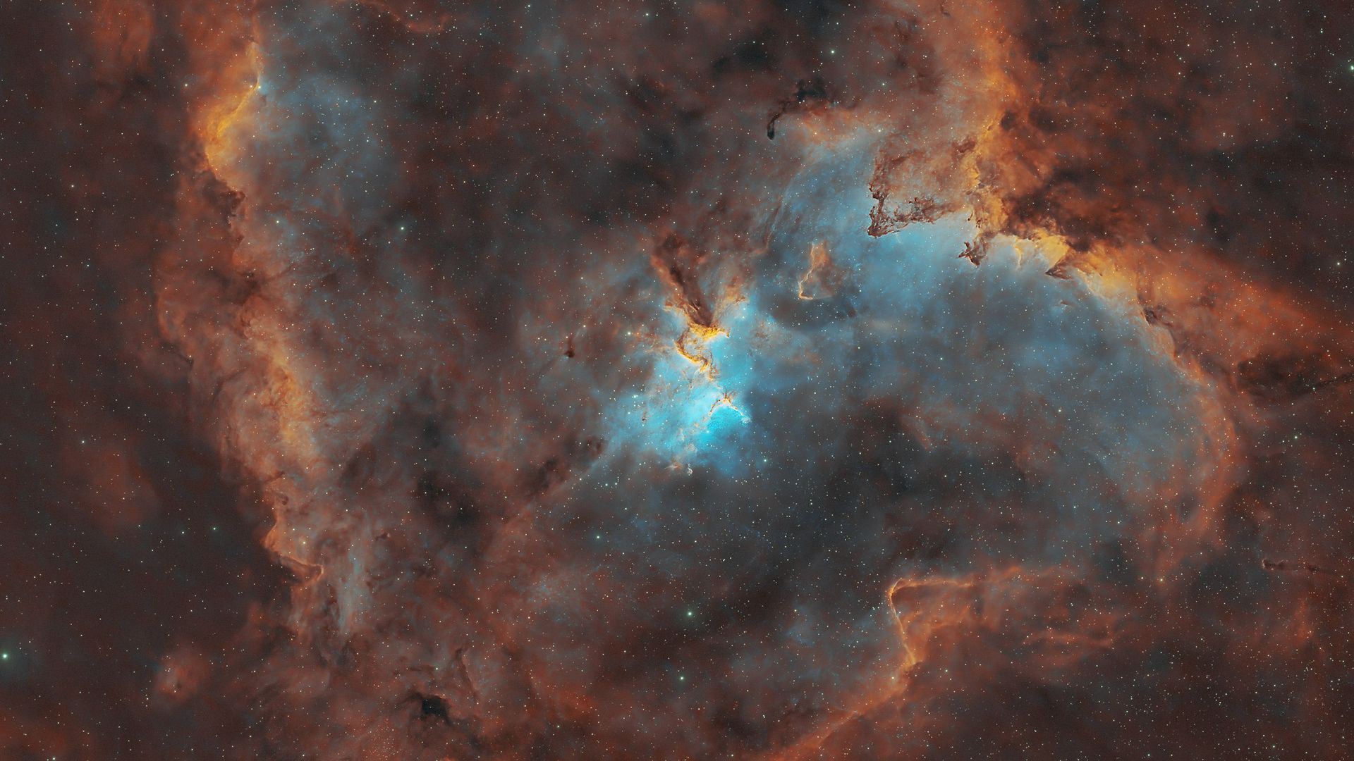 The Heart Nebula (IC 1805), as imaged by the Vaonis Atlas.