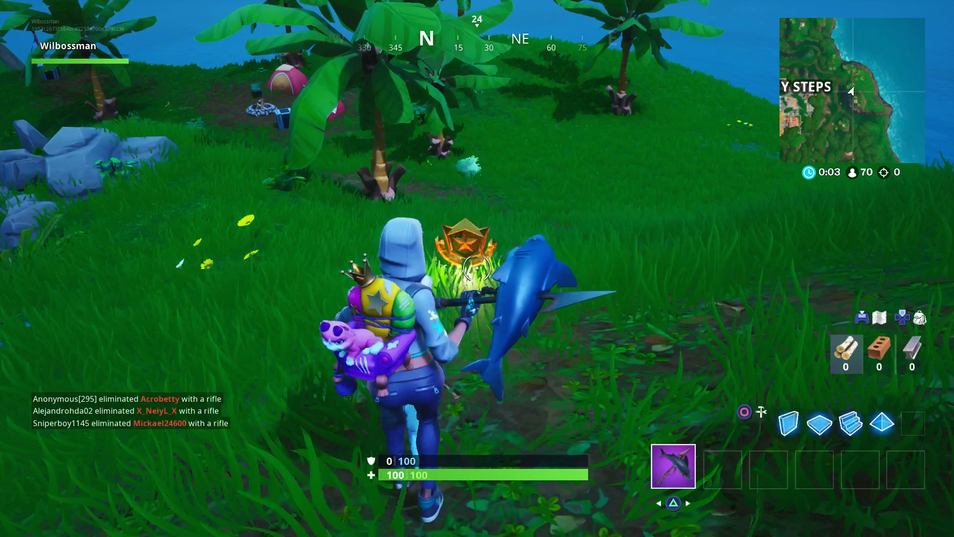 Fortnite Week 4 hidden battle star