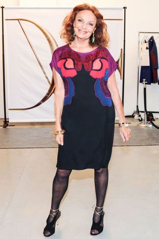 Diane Von Furstenberg At New York Fashion Week AW14