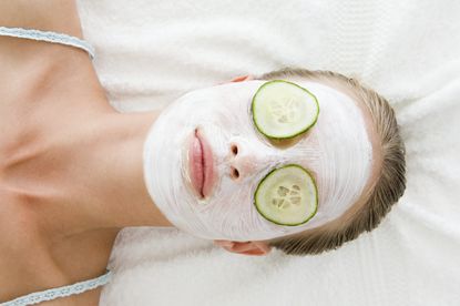 When are facial treatments allowed in beauty salons across the UK?