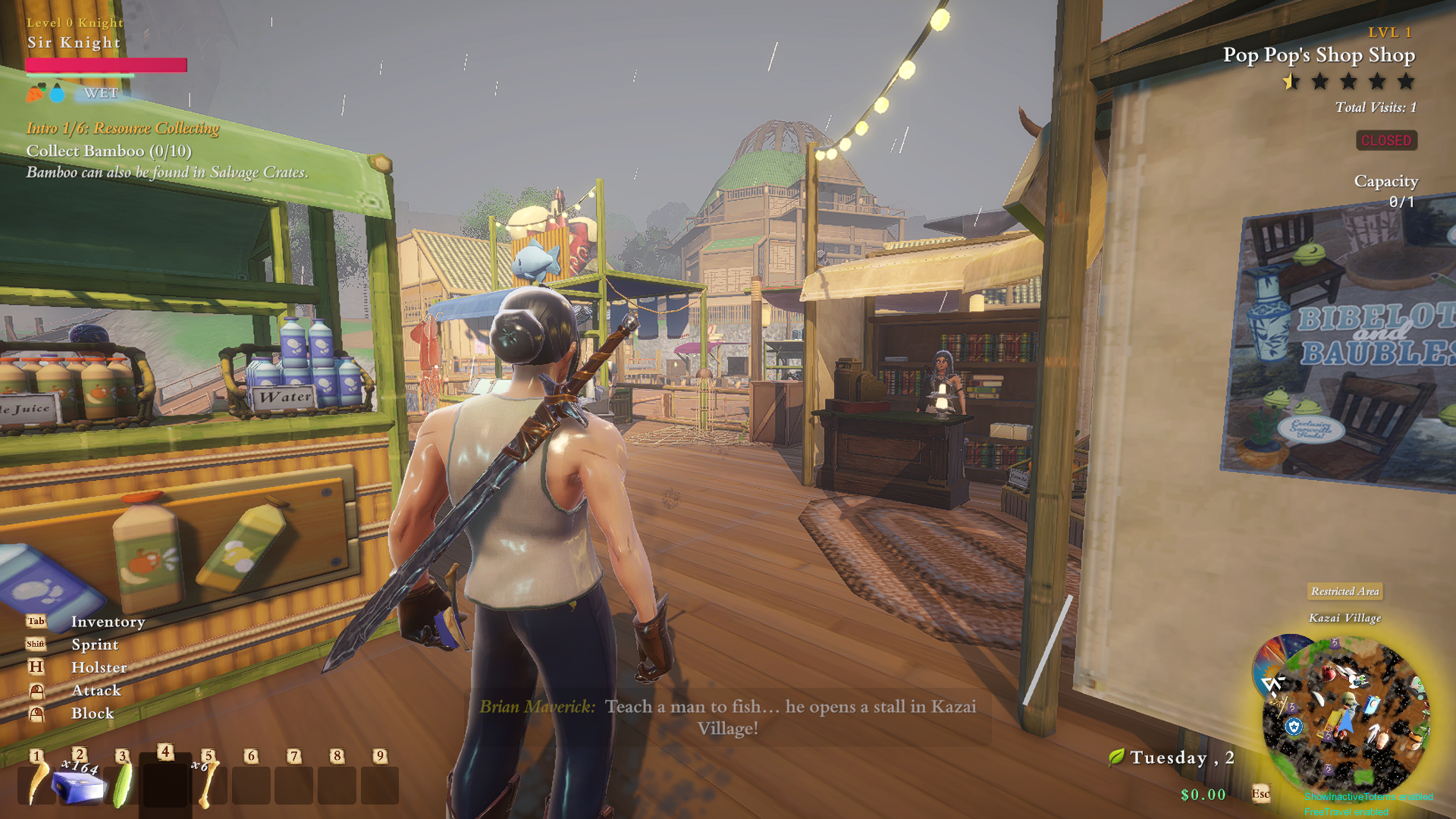 A screenshot from Saleblazers by Airstrafe Interactive
