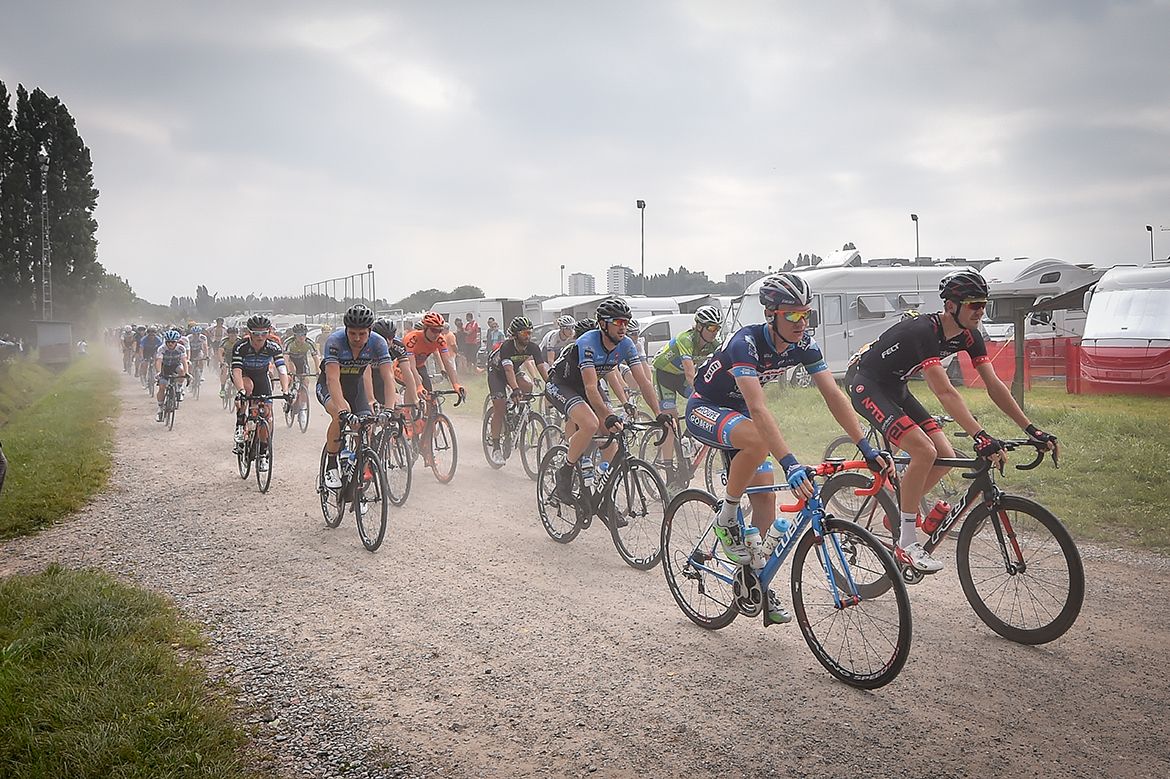 A gravel grinder section in Schaal Sels